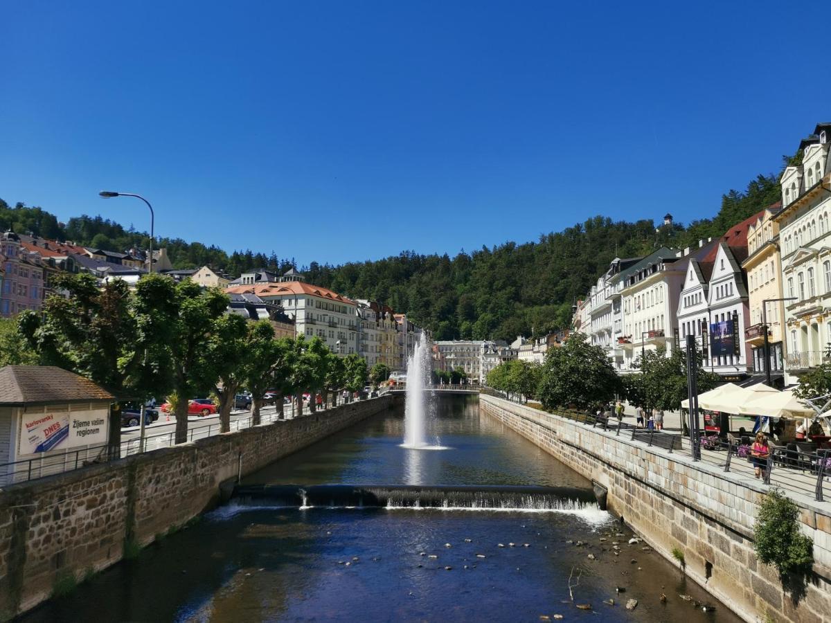Ubytovani Ester - Utulny Byt V Lazenskem Centru Karlovych Varu Se Zahradkou Apartment Karlovy Vary Exterior foto